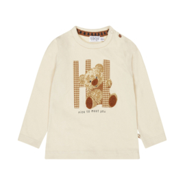 Dirkje - longsleeve beertje - zandkleur
