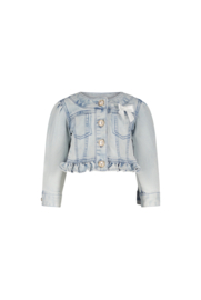 Le Chic - Denim zomervest Anyk - Classic Light Denim