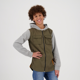 Vingino - Sweatvest Leco - Kalamata green