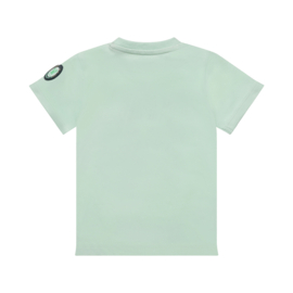 Dirkje - T-shirt R-SURF VIBES - Light green