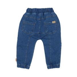 B.E.S.S. - Broek Jog Denim - Stone Wash