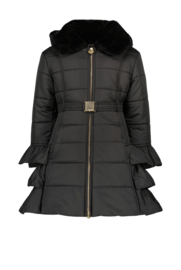 Le Chic - Winterjas Bouquet - Zwart