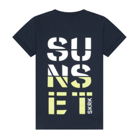 SKURK - T-shirt Tanti - Navy