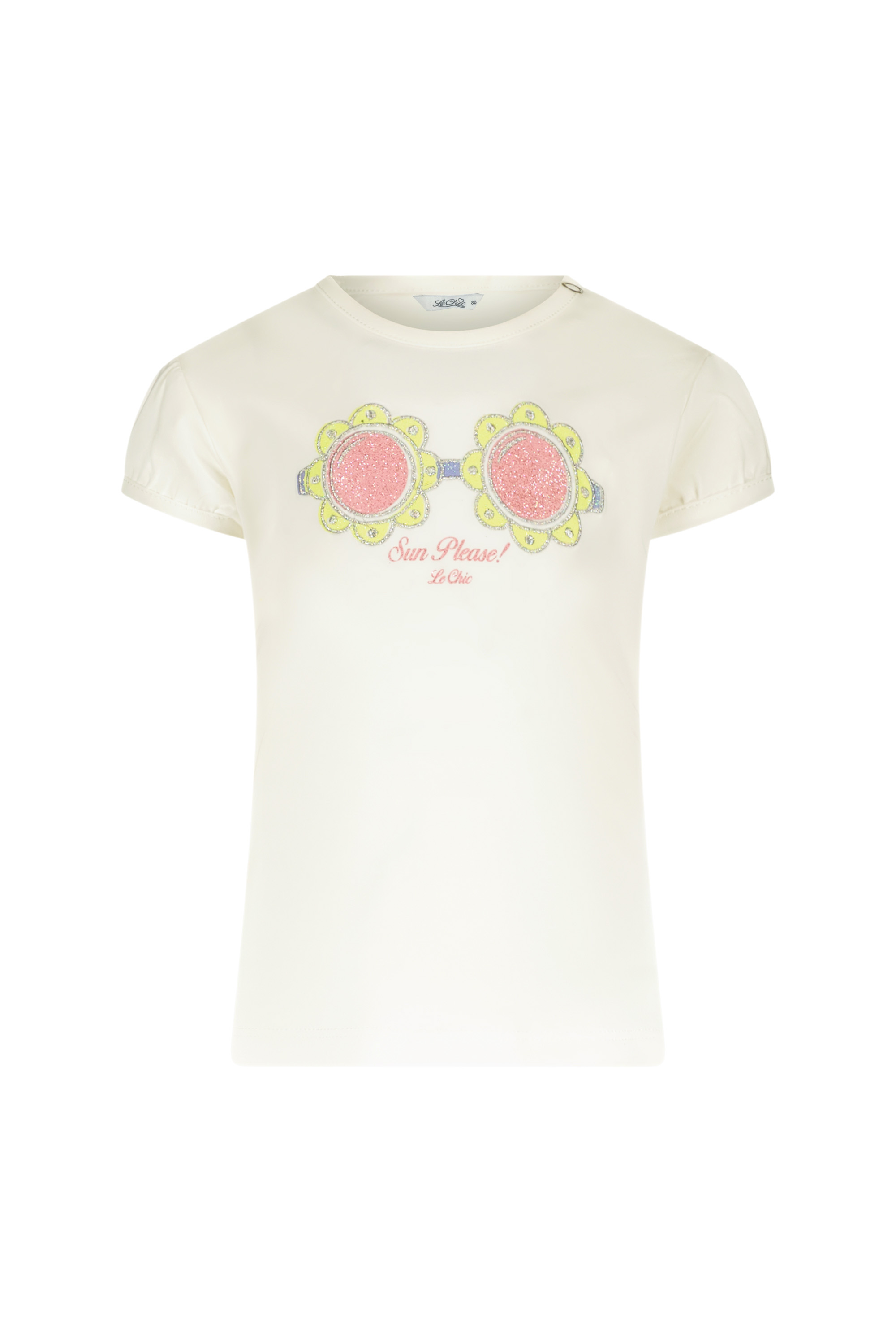 Le Chic - T-shirt sunglasses Noki  - Off White