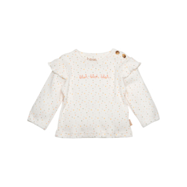 BESS - T-shirt Sprinkles - White