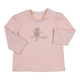 GYMP - Longsleeve Aerodoux "sooo purrfect" - Old Rose