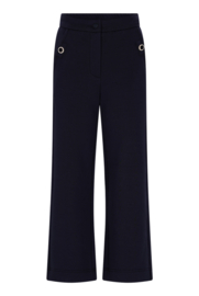 Le Chic - Wide leg broek Dittum - donkerblauw