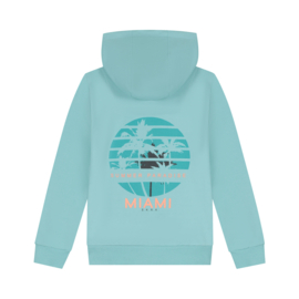 SKURK - Hoodie Sunil - Pastel Turquoise