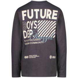 RAIZZED - Longsleeve Jiston - Grey black