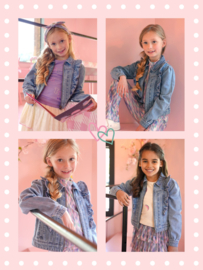 B. Nosy - Denim jacket Jane - blauw