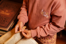Koko Noko - Hoodie dropped shoulder - Oudroze