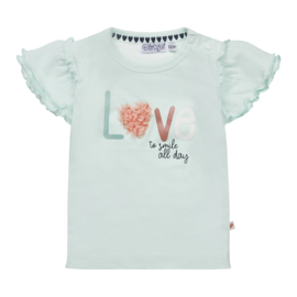 Dirkje - T-shirt "Love" - Mint