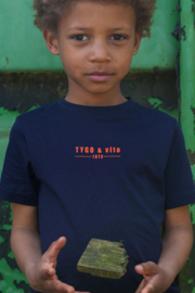 TYGO & Vito - T-shirt Tein - Navy