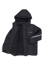Boomkids - Icon Original gewatteerde jas - zwart