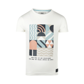 Koko Noko - T-shirt met grafische opdruk - Off white