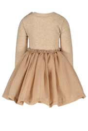 Le Chic - Jurk Samba soft knit & tule - Cute Cortado