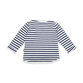 BESS - T-shirt Striped-Off White