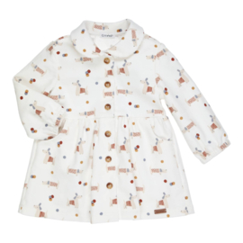 GYMP - Jurk Andino - Off White - Multi