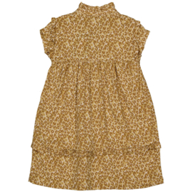 Levv - Kleedje ELBAS - Crème Leopard