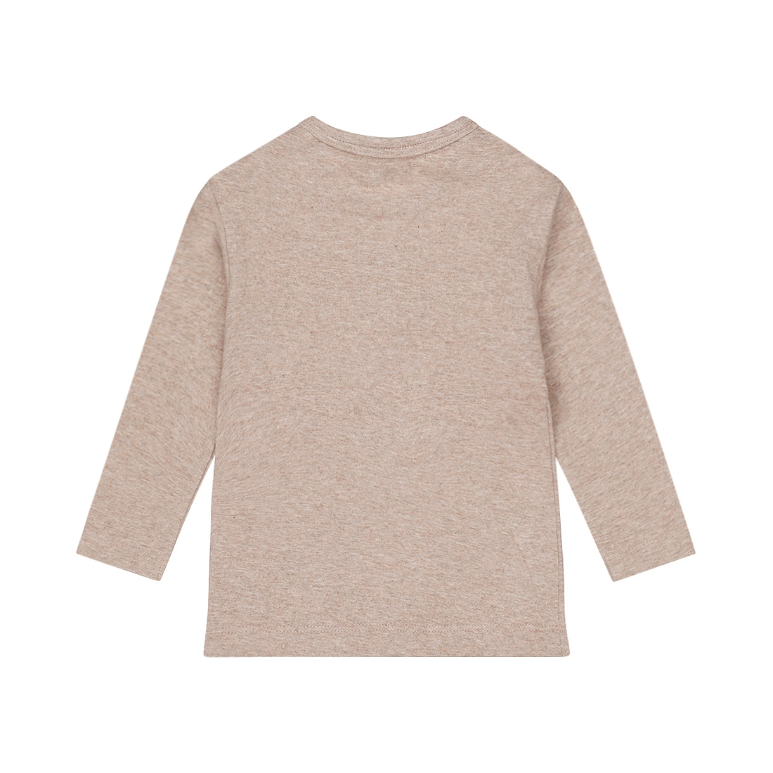 Dirkje - T-shirt longsleeve dropped shoulder - Faded brown