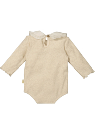 BESS - Romper Collar Rib - Sand