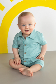 B.E.S.S. - Playsuit Pocket - Aqua