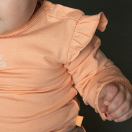 BESS - Shirt ruffles meisjes - Peach