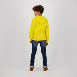 Vingino - Geruite hoodie Naci - Really yellow