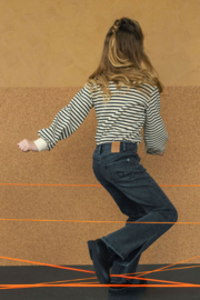 TYGO & vito Girls - Flarepant jeans Poppy - Grey Denim