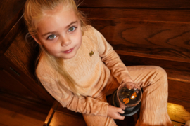 Koko Noko - Flared broek velours - caramel bruin