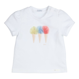 Gymp - T-shirt Aerobic Ice cream - White
