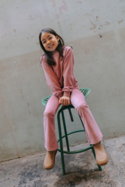 TYGO & Vito - Flare ribbroek Pia - Oud roze
