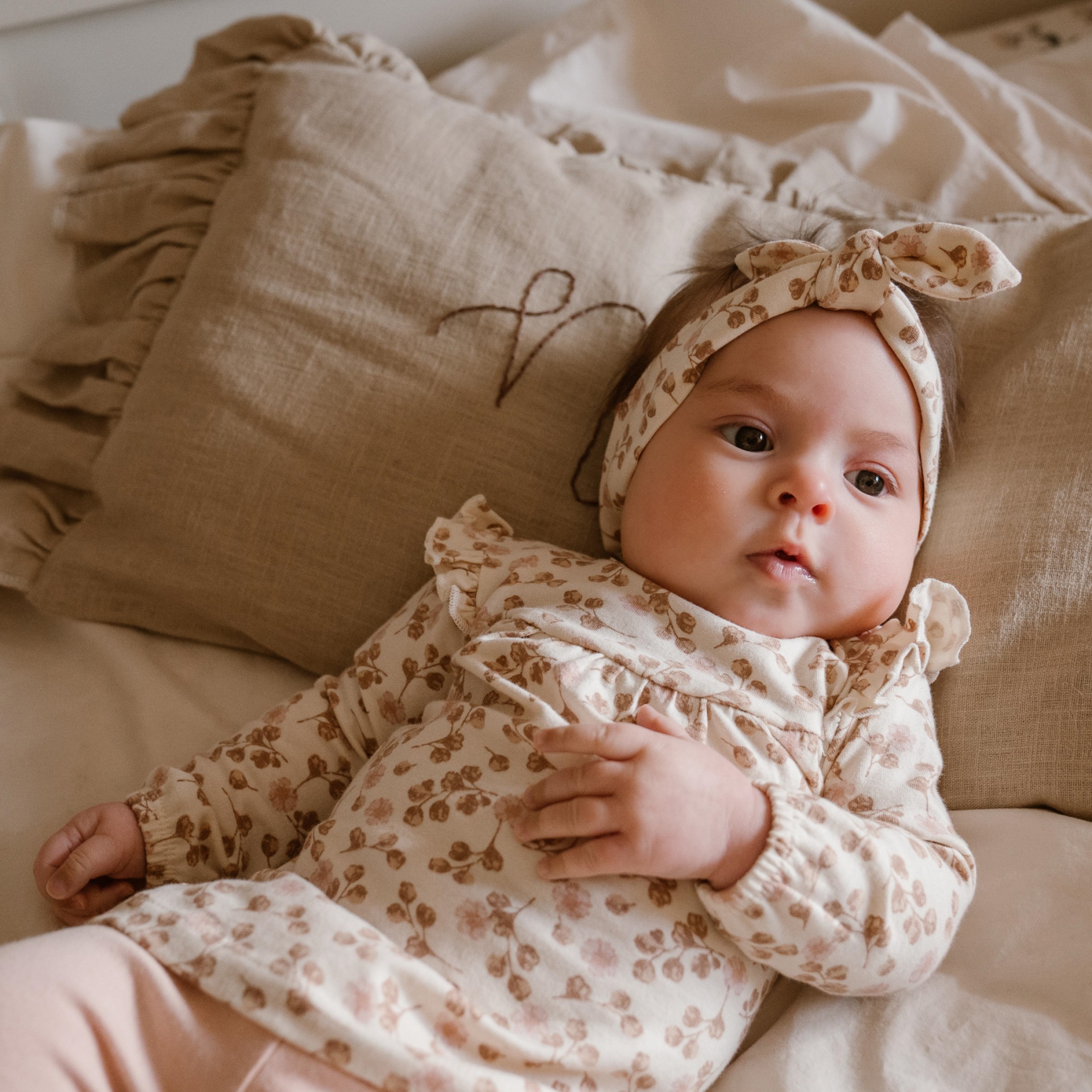 Dirkje - Kledingset met haarband - Off white
