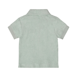 Dirkje - Polo shirt badstof - Zachtgroen
