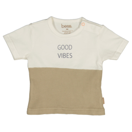 BESS - T-shirt Spring Vibes - Clay