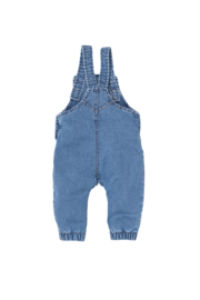 B.E.S.S. - Dungaree Hearts Jog Denim - Stone Wash