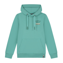 SKURK - Hoodie met print Sunnery - groen