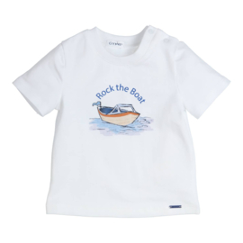Gymp - T-shirt Aerobic Rock the Boat - White