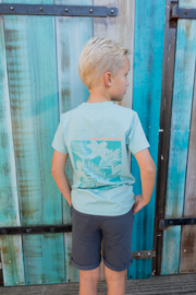 SKURK - T-shirt Tama - Pastel Turquoise