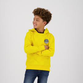 Vingino - Geruite hoodie Naci - Really yellow