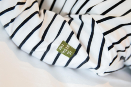 B.E.S.S. - Boxpak Henley Striped - Off White