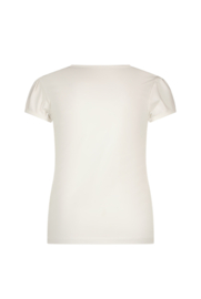 Le Chic - T-shirt Nommy foil & stones - Off White