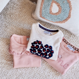 Dirkje - Sweater hartje - Beige