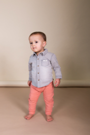 BESS - Blouse Jog Denim - Grey Denim