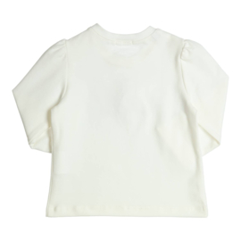 GYMP - Longsleeve Aerodoux "sooo purrfect"- Off White - Beige