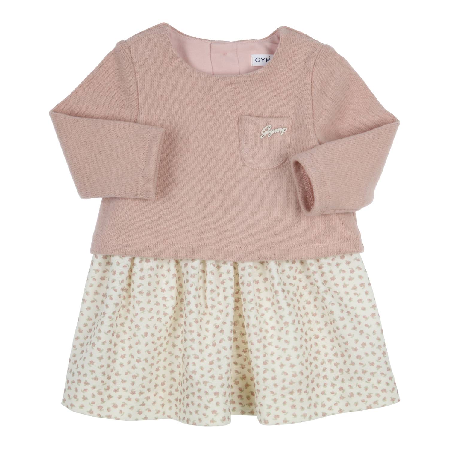 Gymp - Kleedje Irena - Off White/Old Rose
