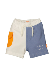 BESS - Short Colorblock - White