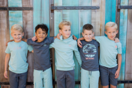 SKURK - Hoodie Sunil - Pastel Turquoise