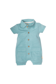 B.E.S.S. - Playsuit Pocket - Aqua