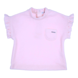 Gymp - T-shirt Ido Ruffles - Rose